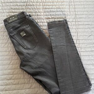 Women’s Armani exchange black skinny jeans  size 26